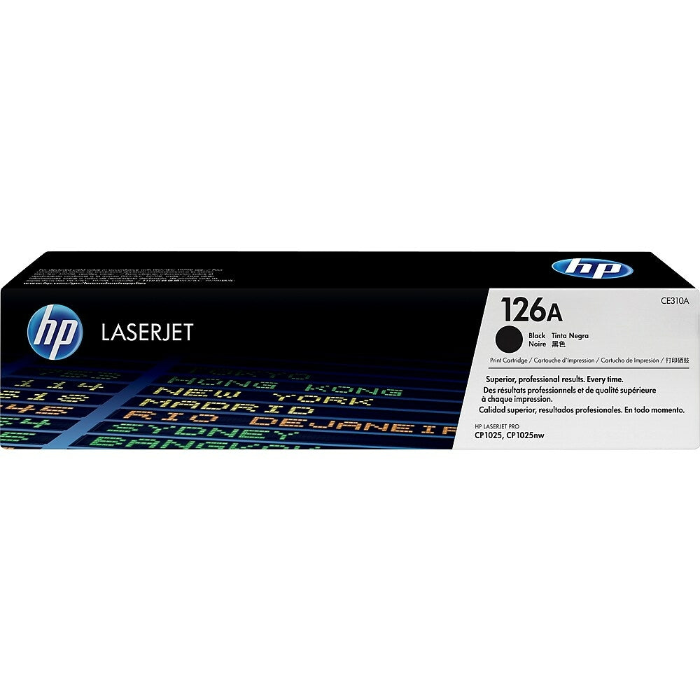 HP 126A Sort Original Toner – CE310A