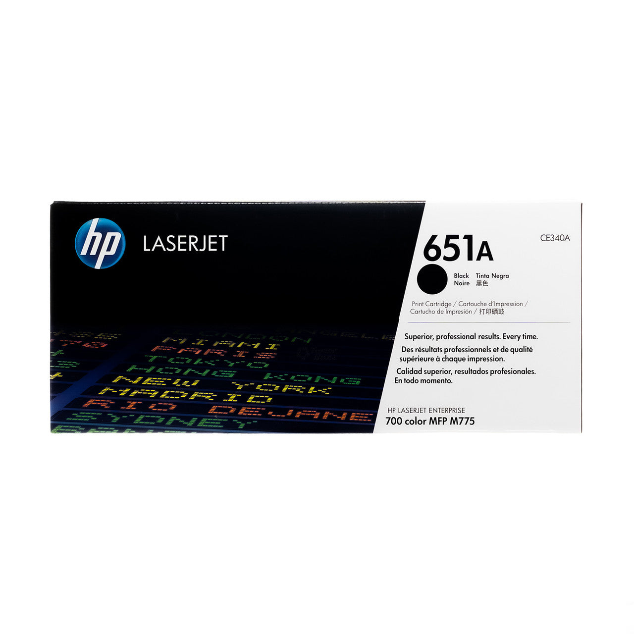 HP 651A Sort Original Toner – CE340A