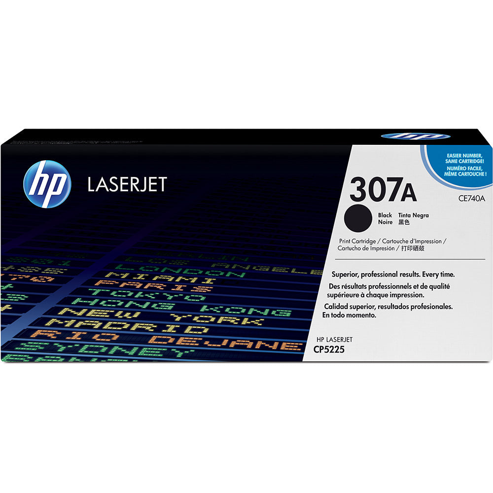HP 307A Sort Original Toner – CE740A