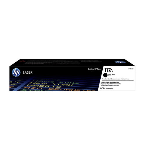 HP 117A Sort Original Toner – W2070A