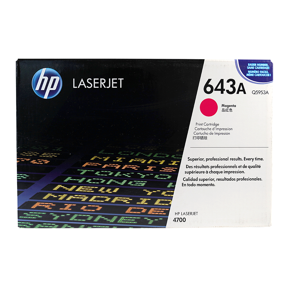 HP 643A Magenta Original Toner – Q5953A