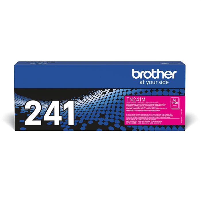 Brother TN241M Original Magenta Toner – 1.400 sider