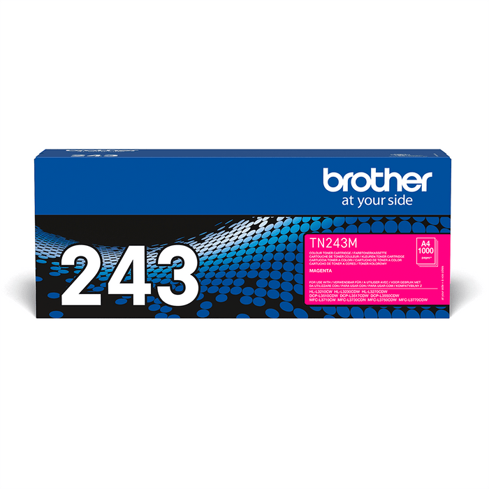 Brother TN243M Original Magenta Toner – 1.000 sider