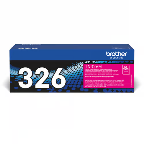 Brother TN326M Original Magenta Toner – 3.500 sider