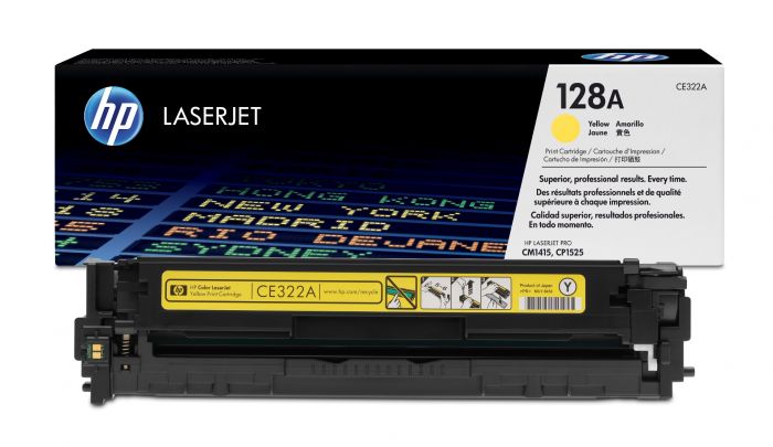 HP 128A Gul Original Toner – CE322A