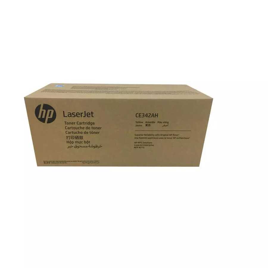 HP 651A (CE342AH) Original Gul Toner (Contract) – 16.000 sider
